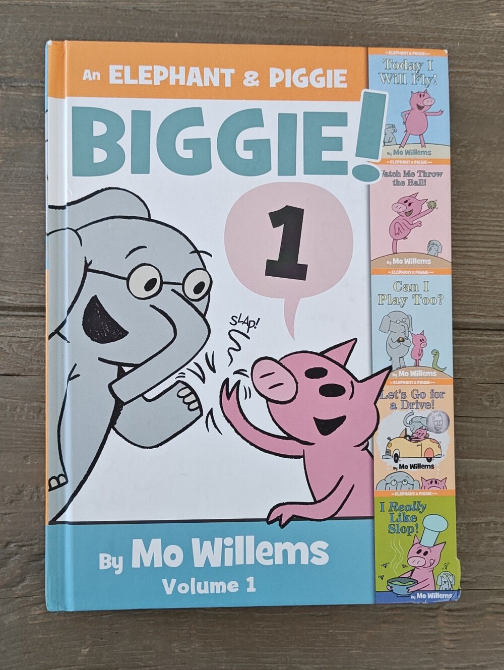 Elephant & Piggie BIGGIE! Volume 1 by Mo Willems - Piggy And Gerald Book